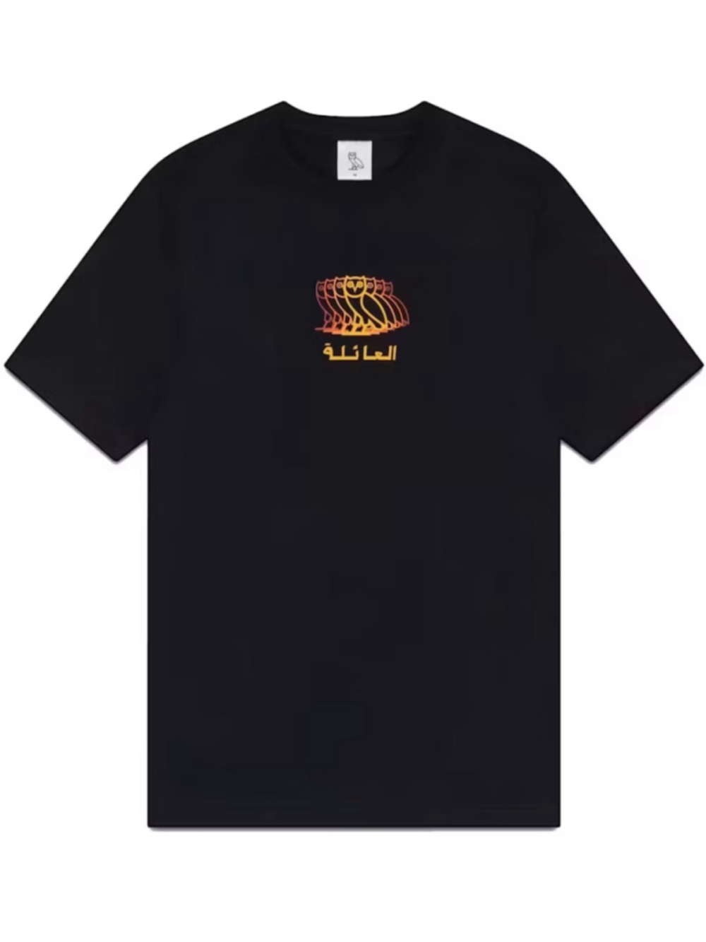 OVO October's Very Own "Al-Aila" Echo Owl Tee - Black Large